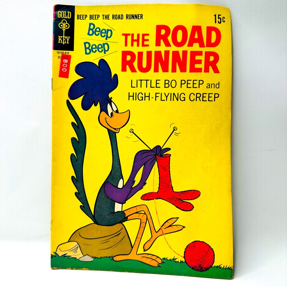 The Road Runner Little Bo Peep & High Flying Creep Comic Book Gold Key Oct 68’